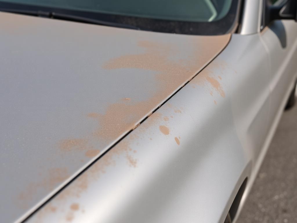 Car before detailing