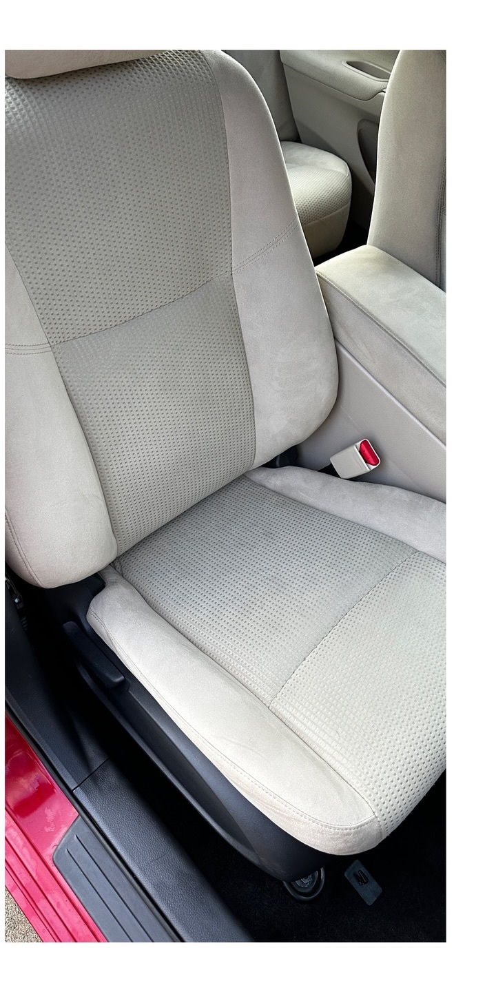 Cloth Seat Deep Clean after